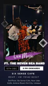 live music in udaipur today